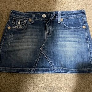 Women's denim skirt